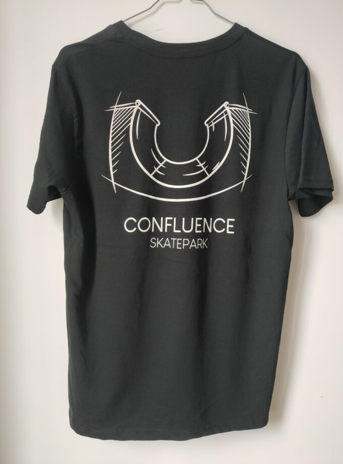 TEE-SHIRT CONFLUENCE CLASSIQUE NOIR