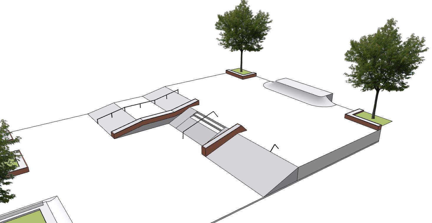 SKATEPARK MONTAUBAN Avant-projet skatepark béton